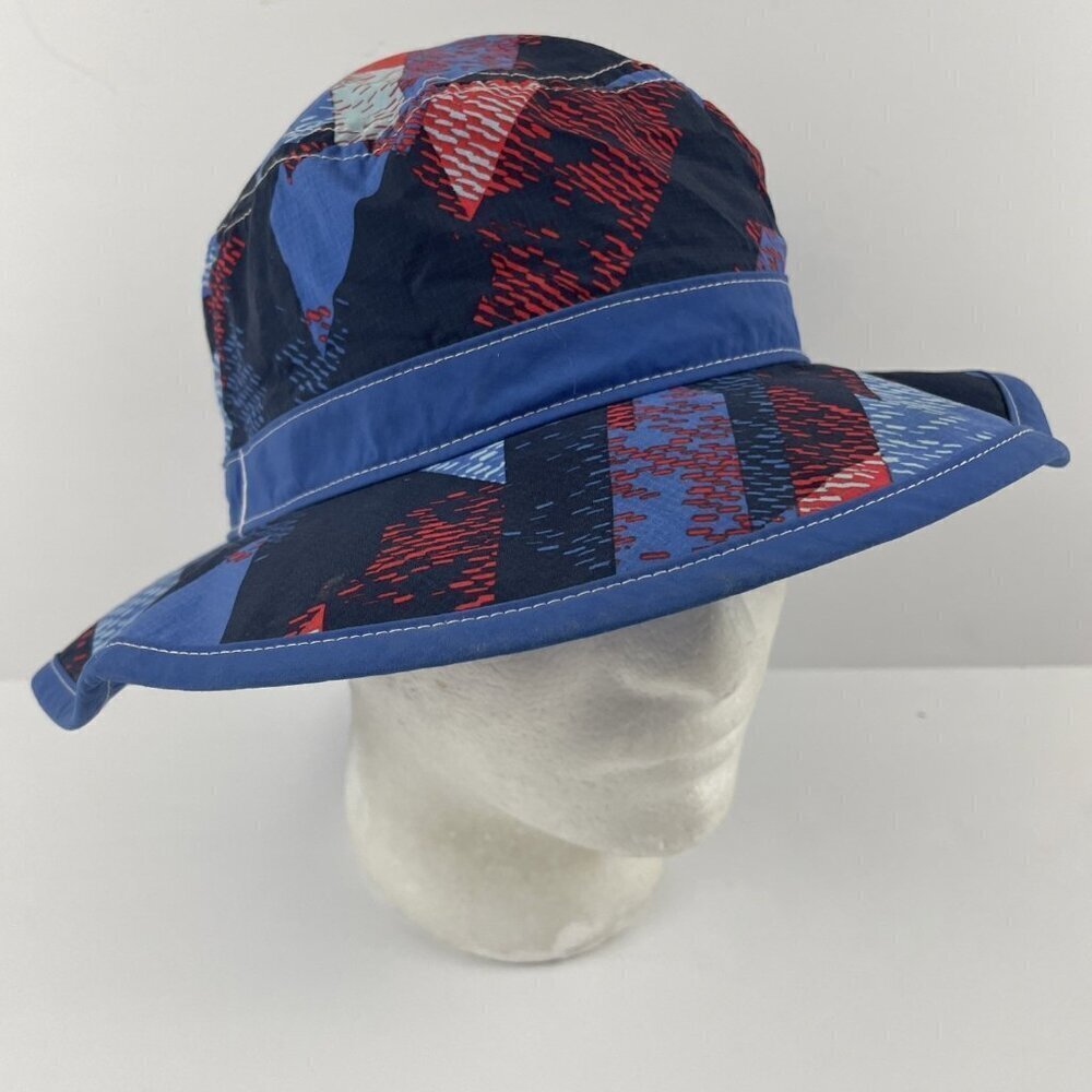 Columbia Bucket Hat Adult Small Adjustable Wide Brim Poly Stretch Colorful